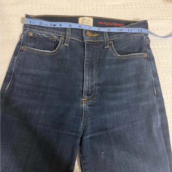 Alice + Olivia Deep Indigo Skinny Jeans - Picture 9 of 12